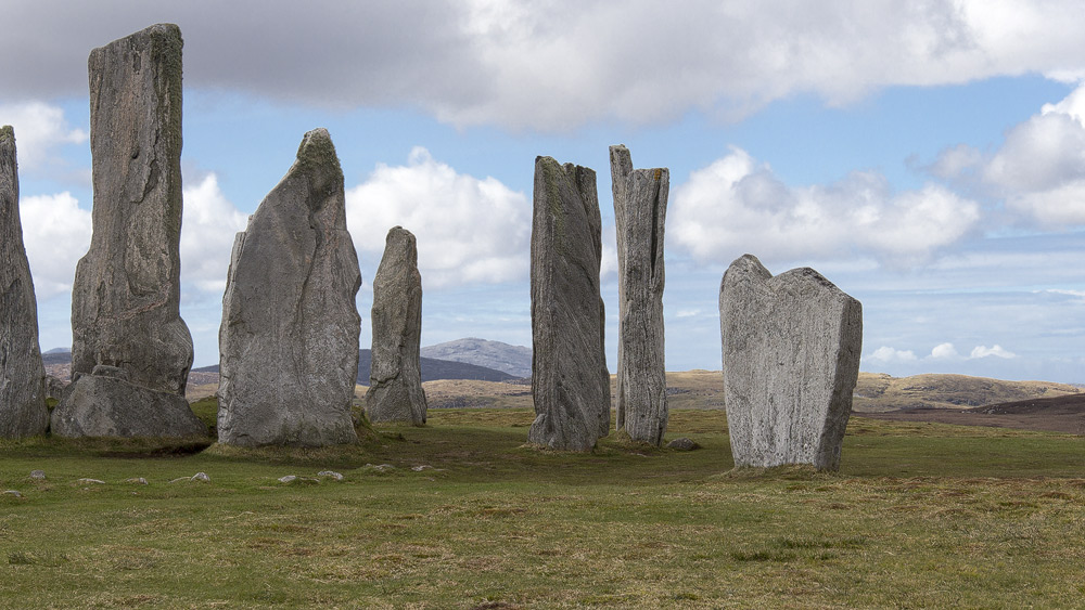 Callanish Steine nah