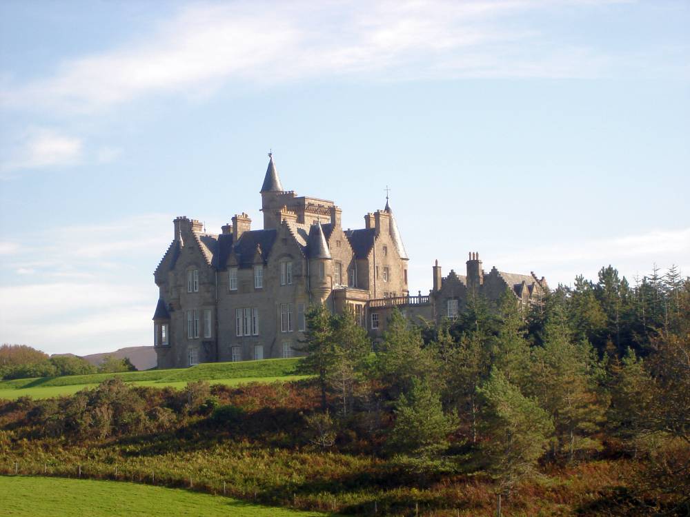 glengorm castle hinten