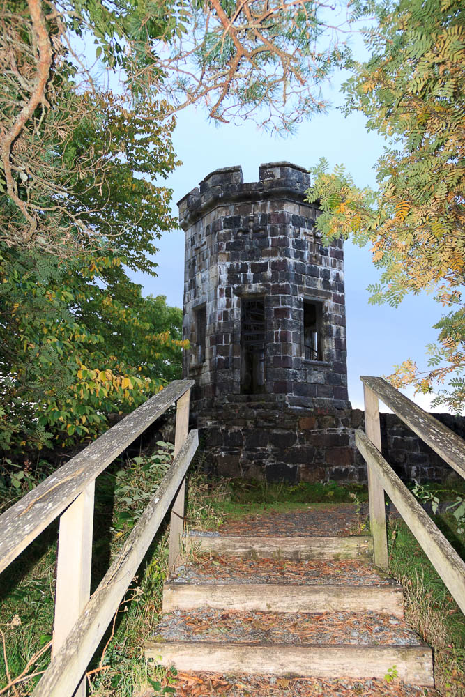 The lookout tower on "the Lump"