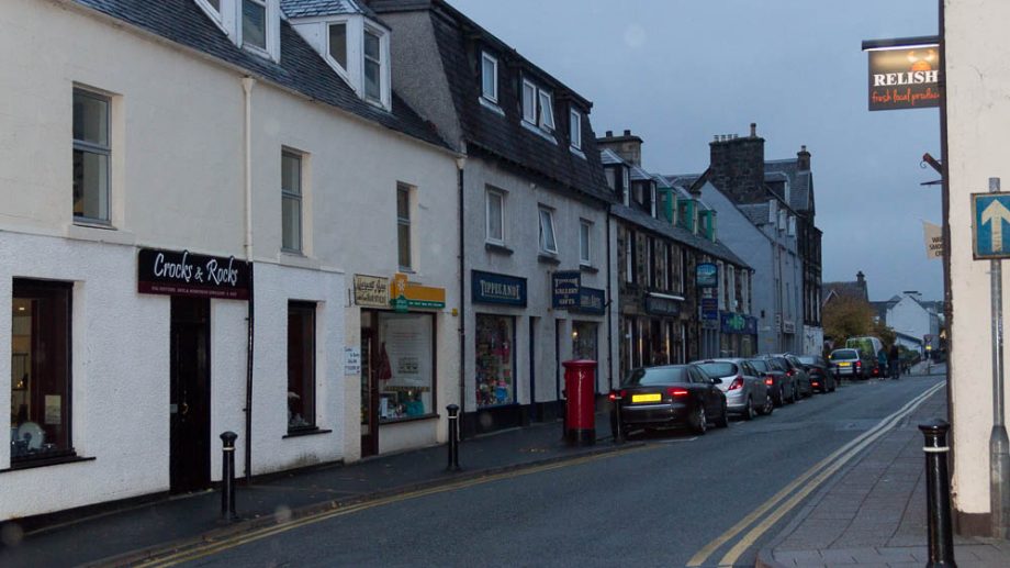 Portree Der Hafen Des K nigs Auf Skye