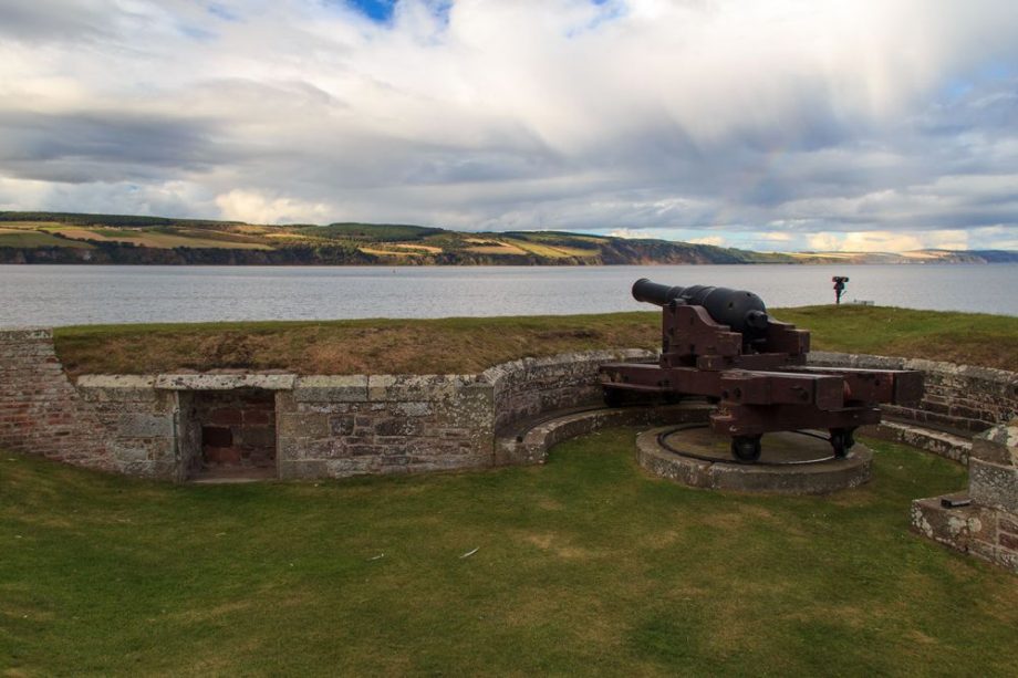 Schwenkkanone in Fort George