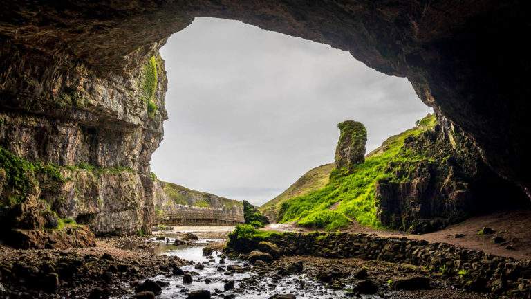 Smoo Cave Höhle - große Kammer