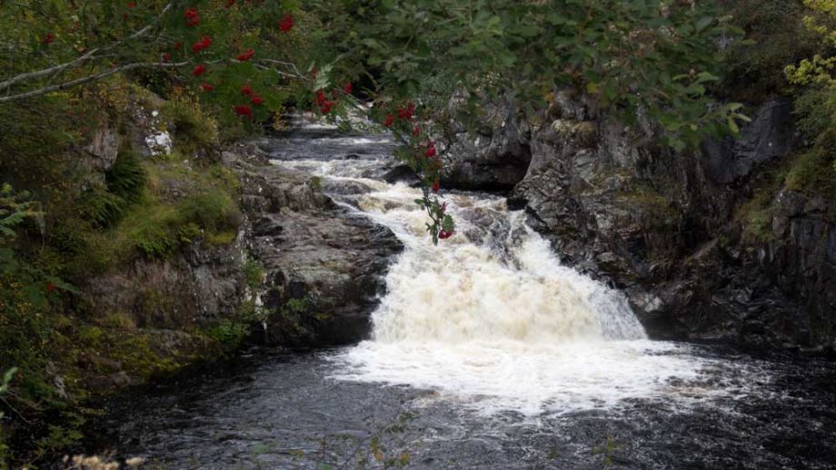 Falls of Shin unterer Wasserfall