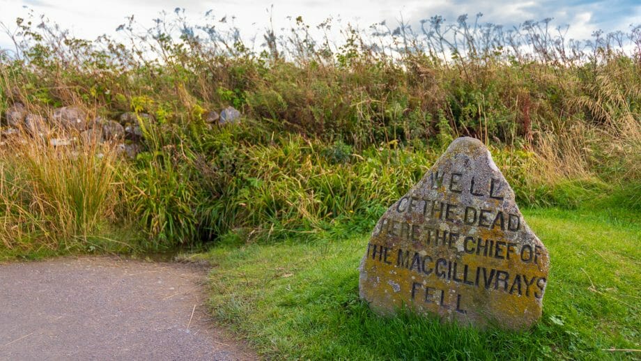 Culloden Gedenkstein