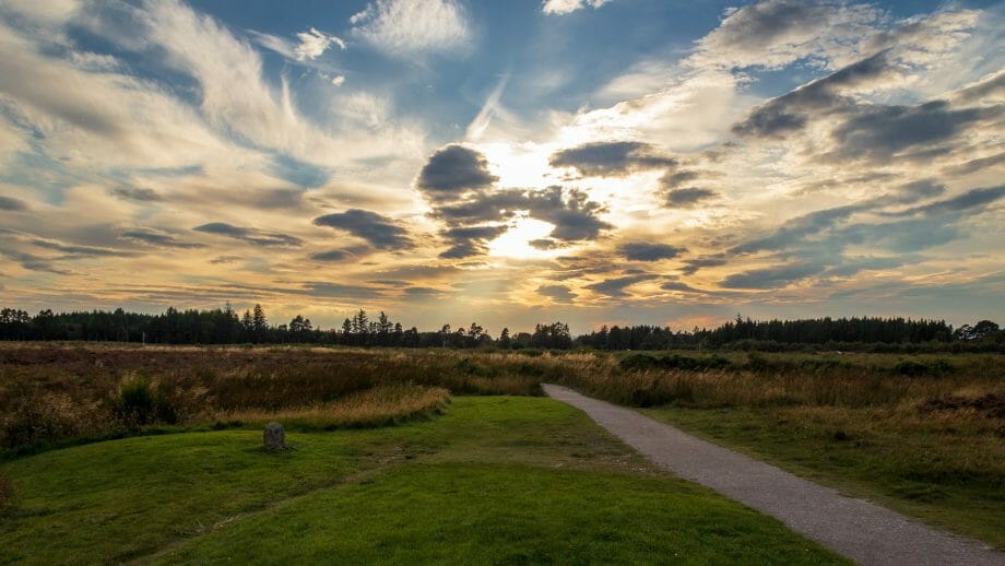 Dämmerung über Culloden