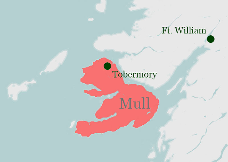 Mull Detailkarte