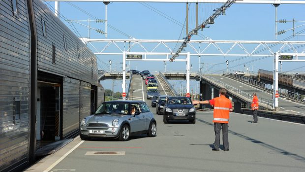 Autozug Eurotunnel © Eurotunnel