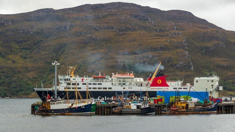 Die MV Isle of Lewis in Ullapool