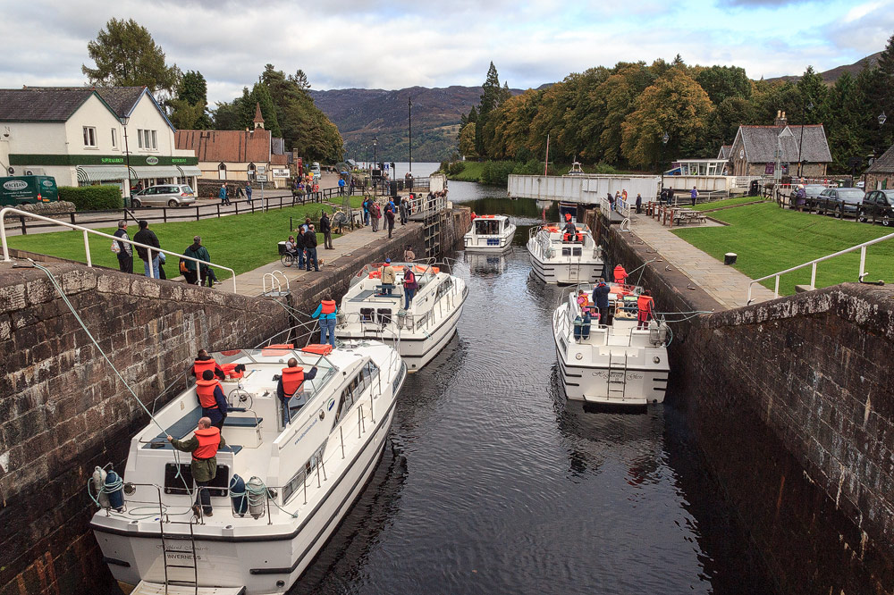 Fort Augustus Drehbrücke