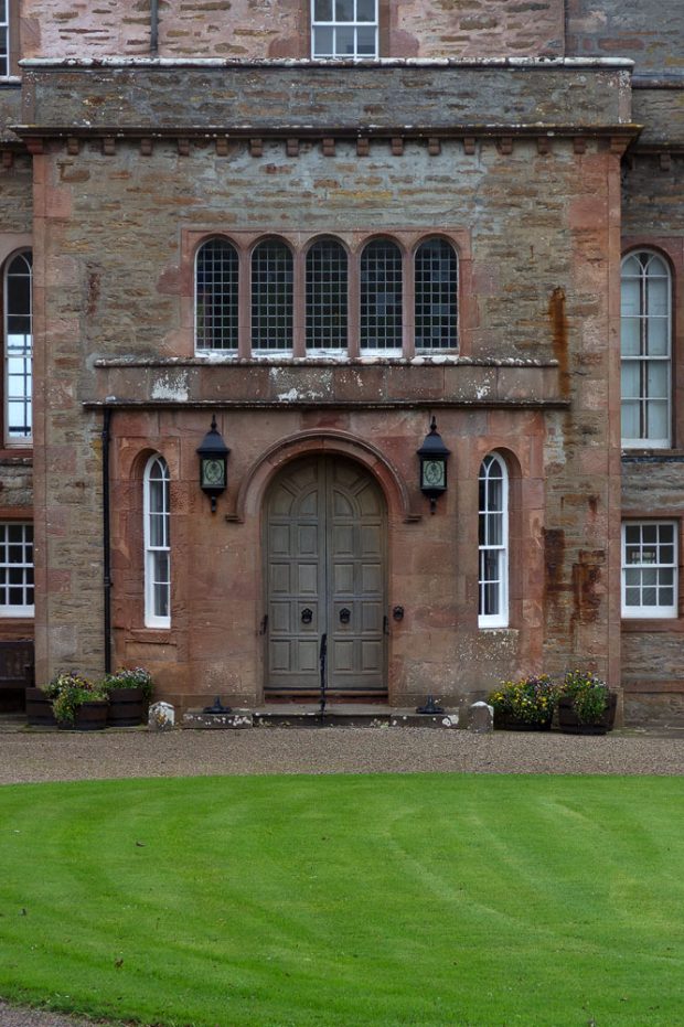 Der Eingang der Castle of Mey