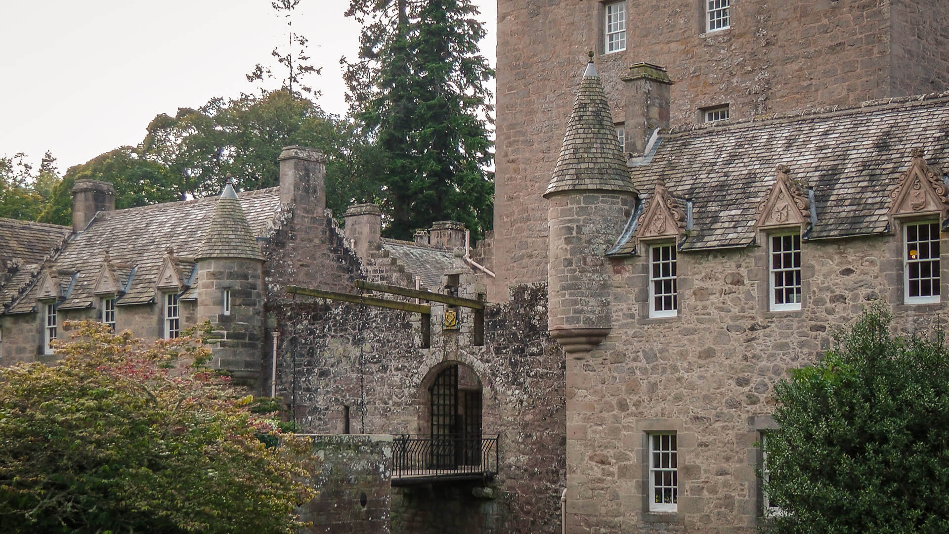 Cawdor Castle Zugbruecke