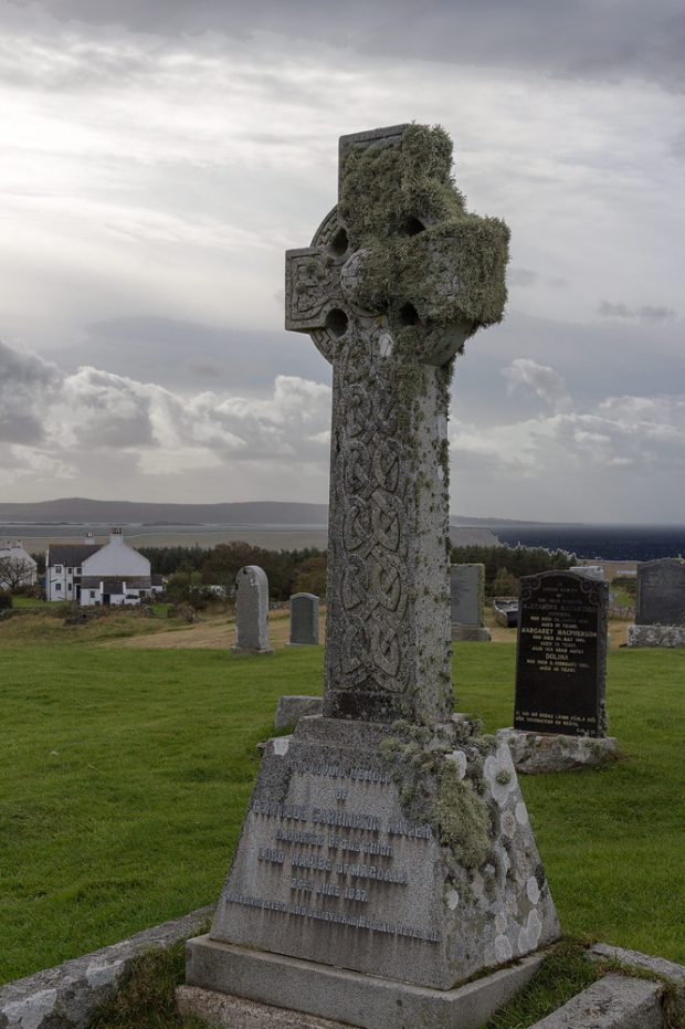 Kilmuir Friedhof Keltenkreuz