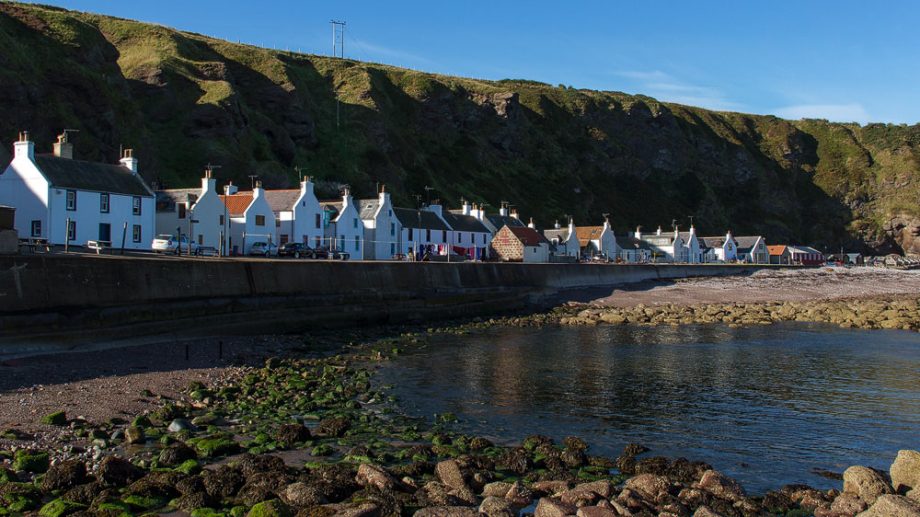 Pennan vom Hafen aus