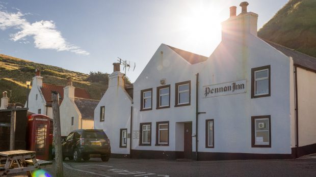 Pennan Inn Telefonzelle