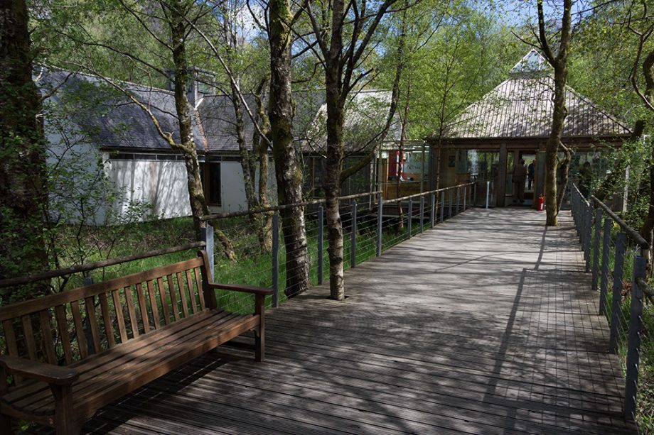 Glencoe Visitor Centre Steg