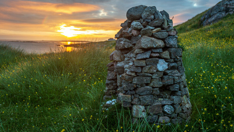 Denkmal Bonnie Prince Charlie Eriskay