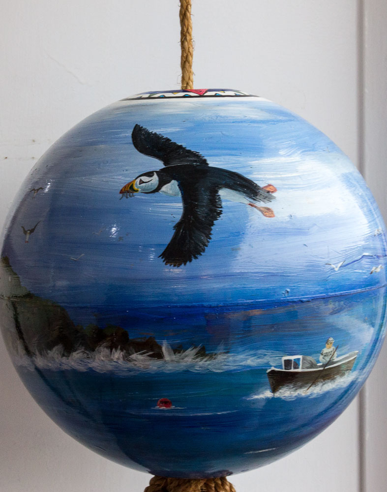 Painted buoy