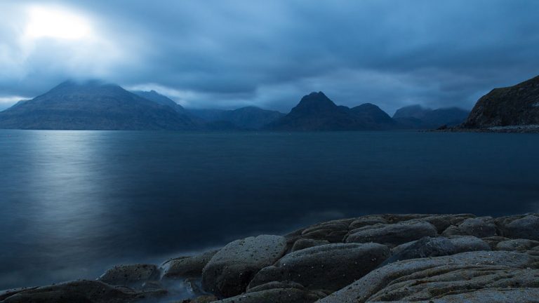 Elgol abends