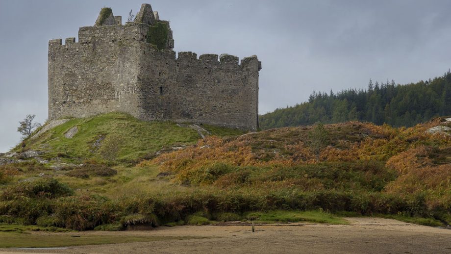 Castle Tioram andere Seite