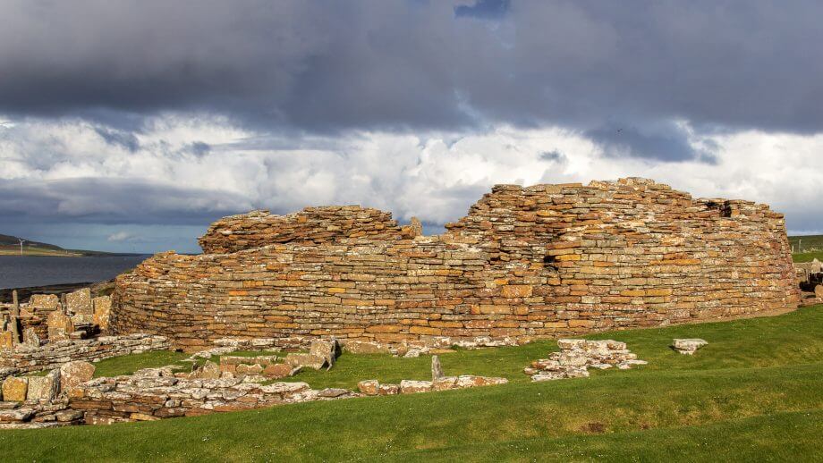 Broch of Gurness andere Seite