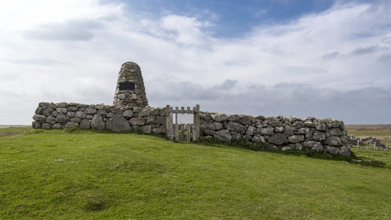 Flora MacDonald Monument auf South Uist