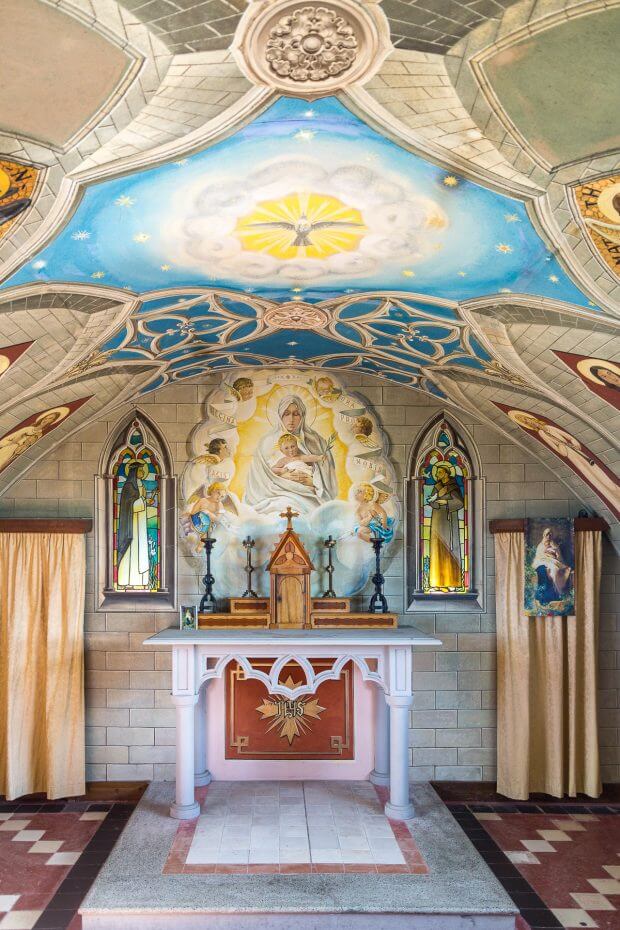 Italian Chapel Deckengemälde