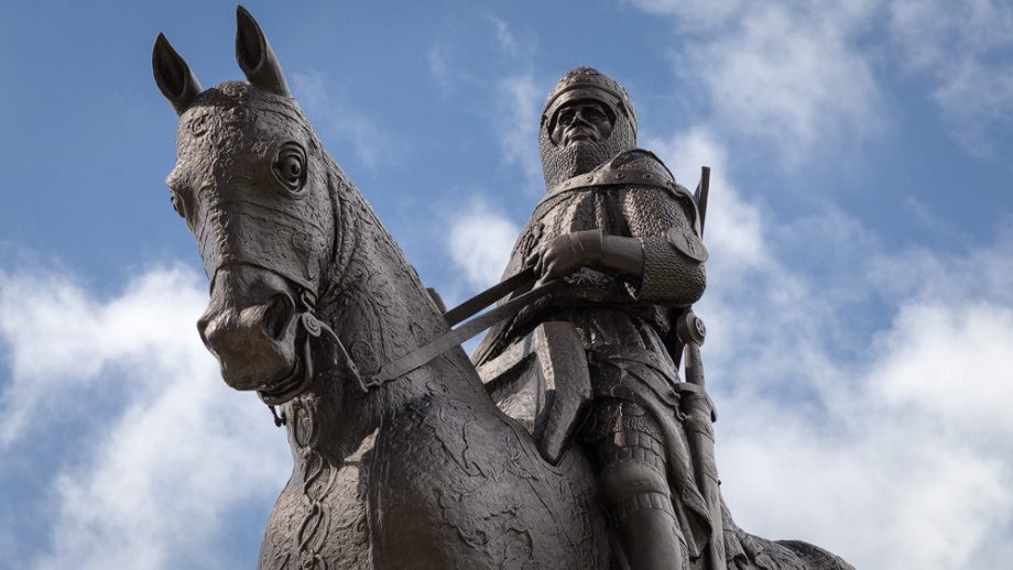 Robert the Bruce als Denkmal