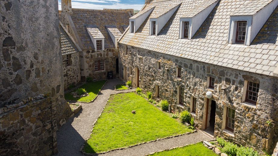Kisimul Castle Innenhof