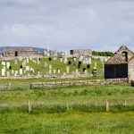 Der Kilmuir Friedhof auf North UIst