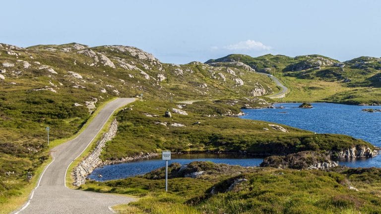 Golden Road auf Harris