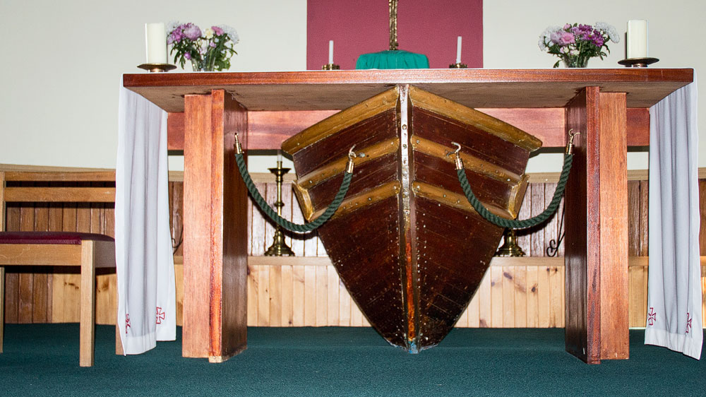 Der Boots-Altar