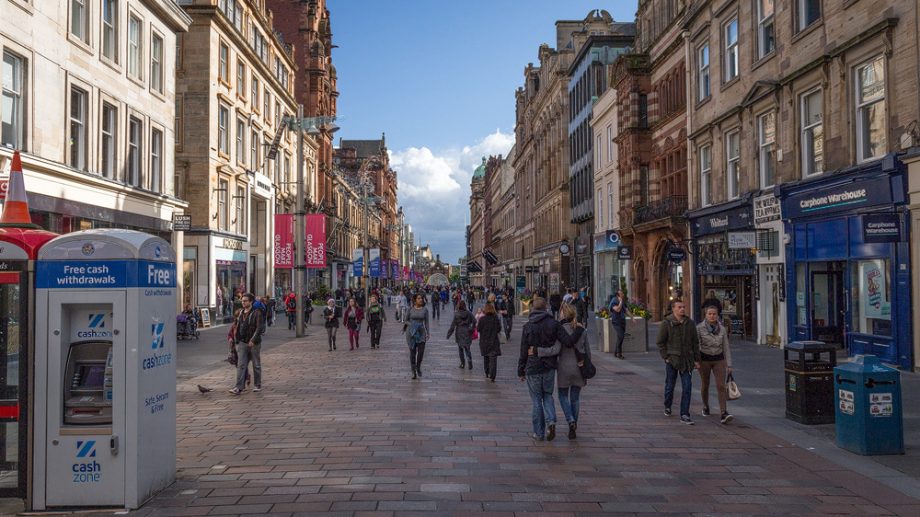 Fußgängerzone Buchanan Street