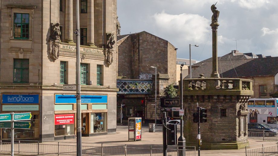 Mercat Cross am Gallowgate