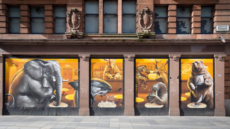 Wandgemälde Argyle Street