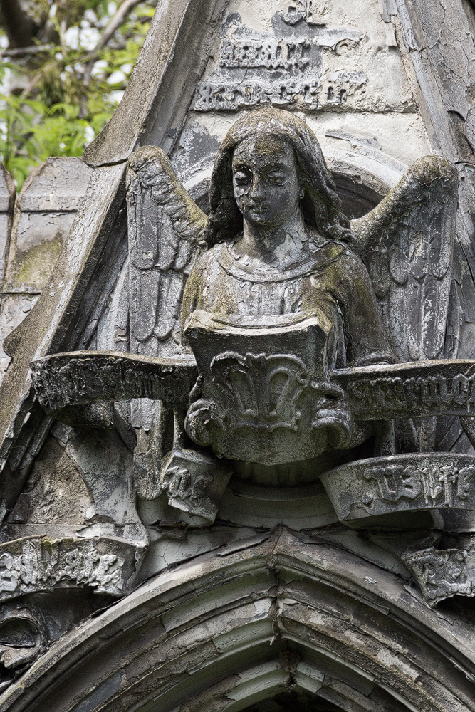 Engelsgesicht in der Necropolis