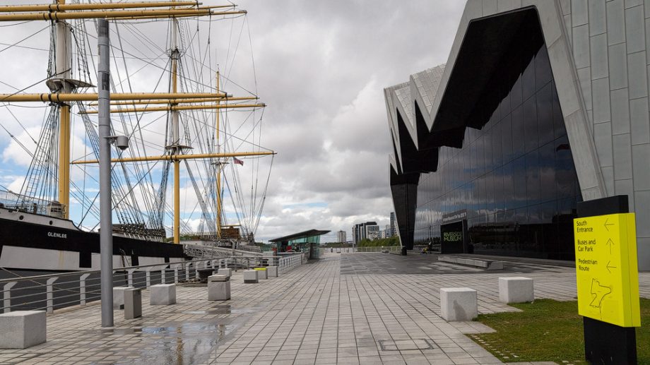 Riverside Museum und die Glenlee