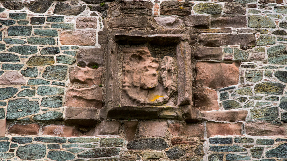 Wappen über dem Eingang