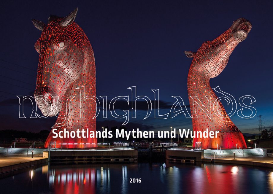 Titelseite Wandkalender MyHighlands 2016
