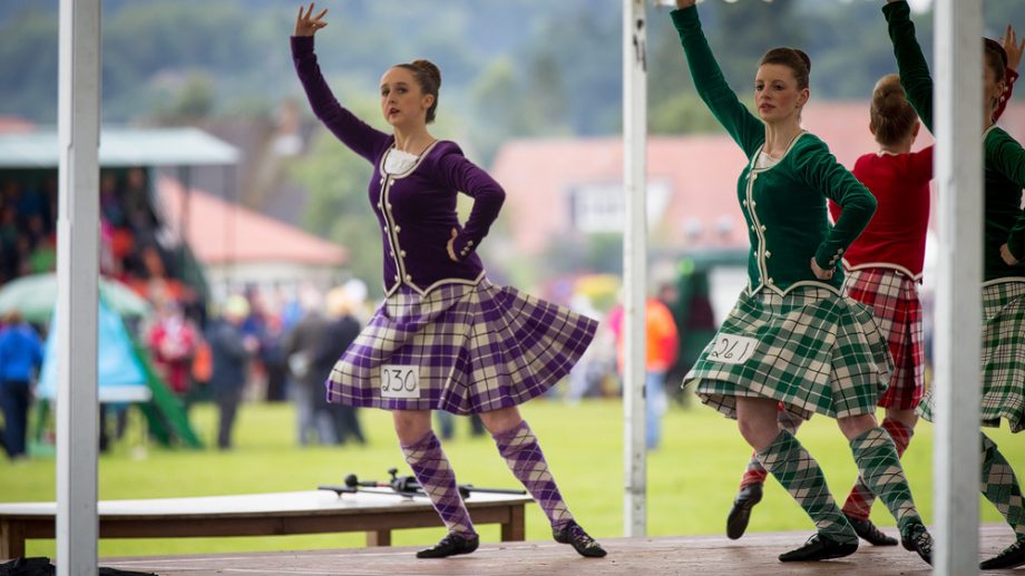 Bridge of Allan Highland Games ein Tag bei den Spielen