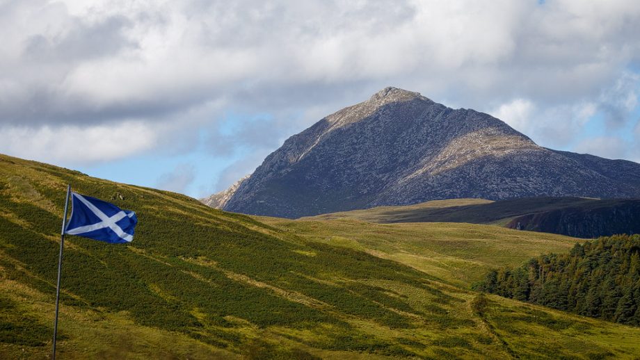 Goatfell vu du sud