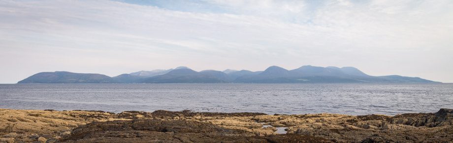 Isle of Arran vue depuis Kintyre
