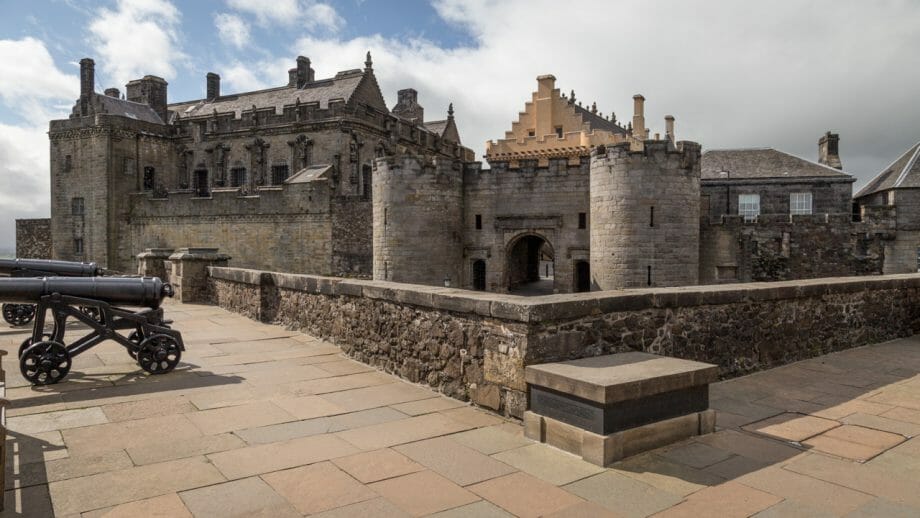 Stirling Castle war ein Bollwerk Schottlands