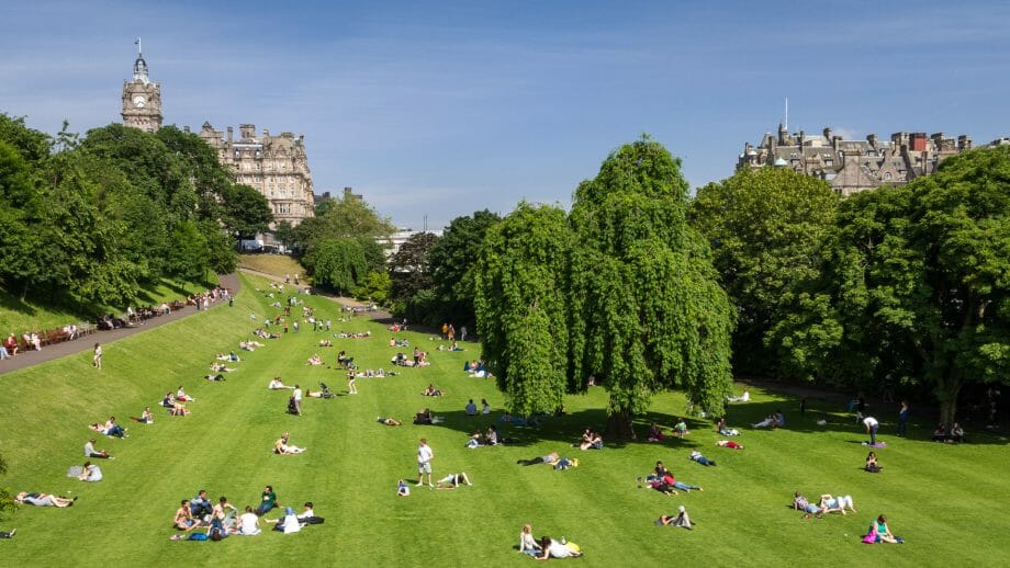 Princess Street Gardens - Foto: Martin Goldmann