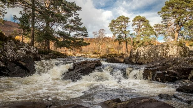 Wasserfall River Affric