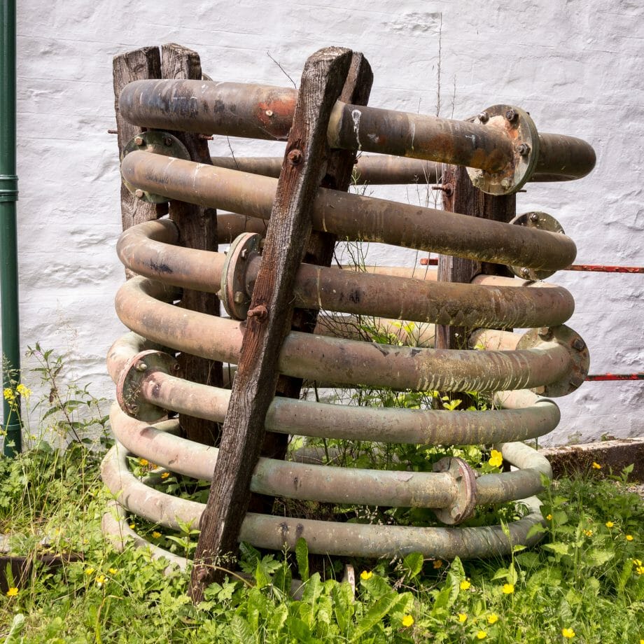 Ausrangierter Edradour-Condenser