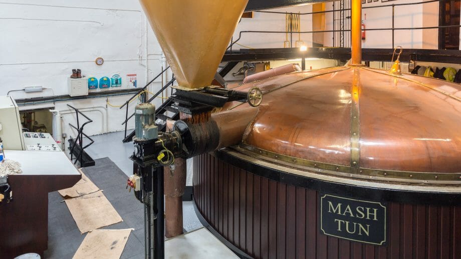 Mash-Tun bei Bowmore