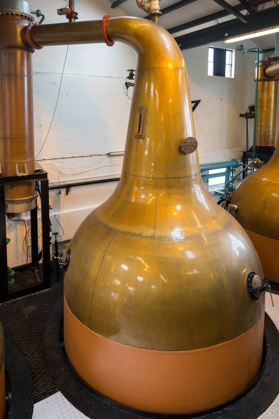 Wash-Still bei Bowmore