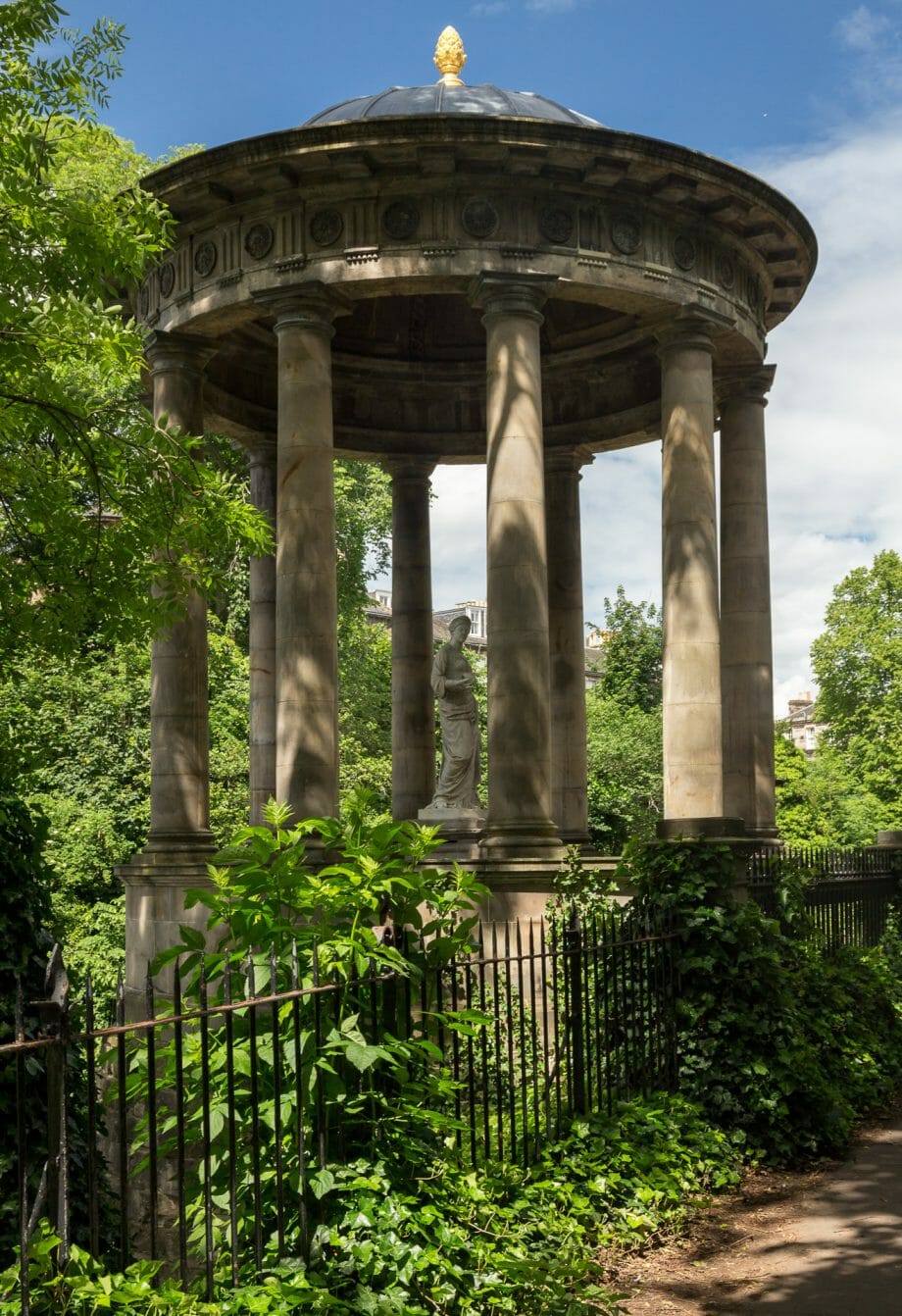 St Bernard‘s Well auf dem Rückweg