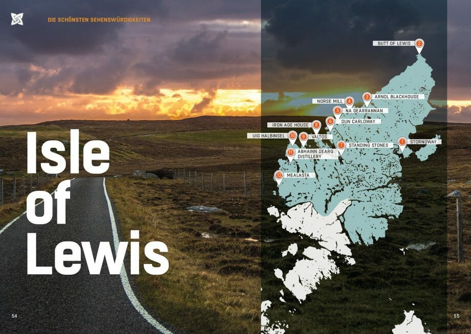 Sehenswürdigkeiten Karte Lewis