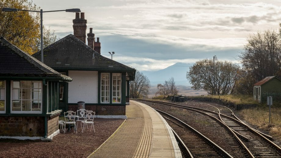 Rannoch Station - wo die Einsamkeit der Highlands beginnt